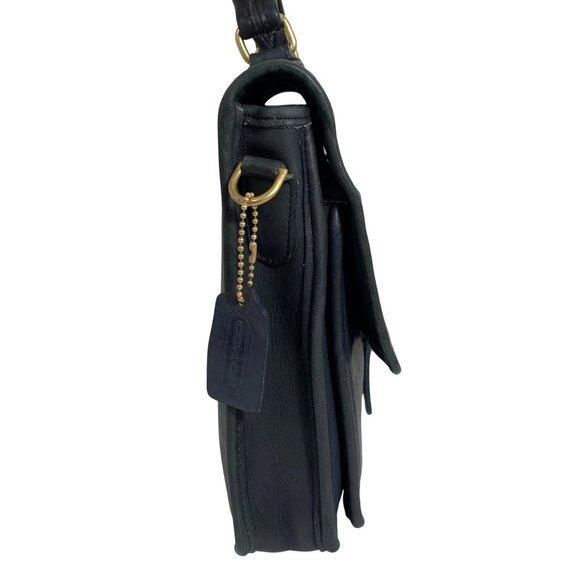 Authentic VTG Coach Station Bag + Tag 5130 RARE Navy Blue - 1997 USA *NO STRAP - Picture 6 of 12